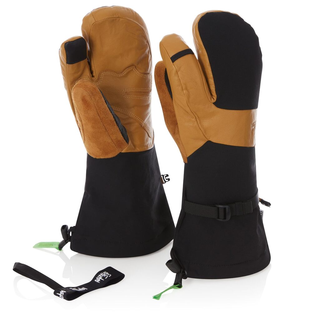 5314 Trigger Finger Mittens - Three Finger Mitts - Warm Breathable Winter